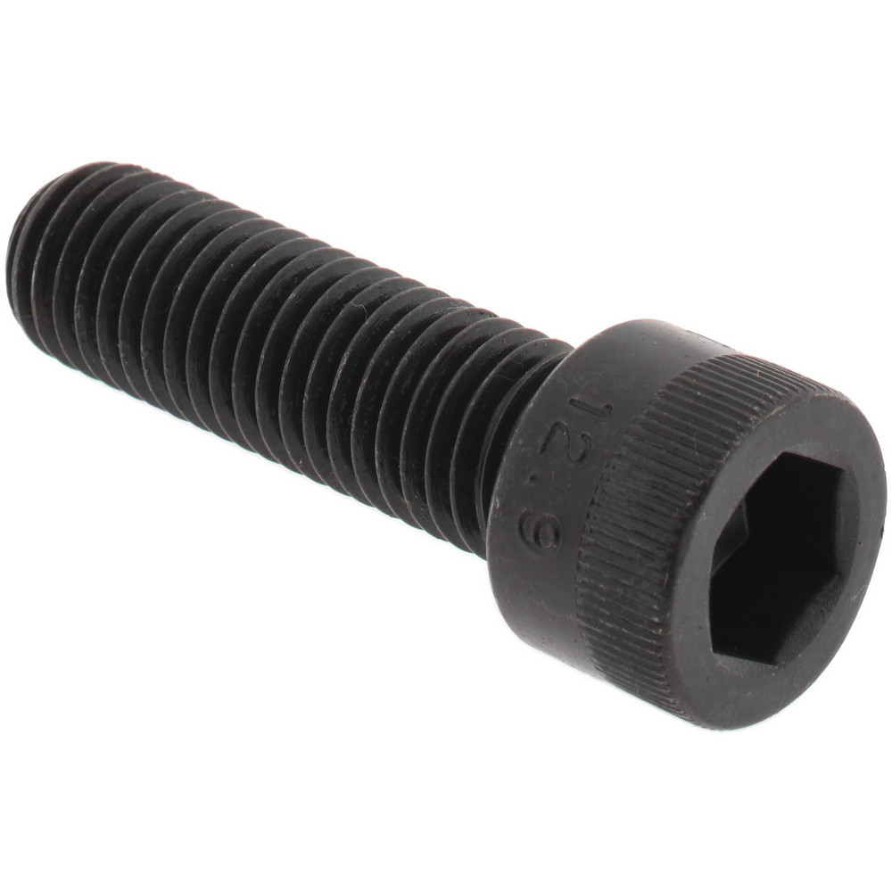 Picture of 12C40KCS Made In USA Hex Socket Cap Screw: M12x1.75 Thread, 40.00 mm Length Under Head, 12.9 Alloy Steel, Black Oxide Finish